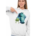 Fashion, accesorii si bijuterii - Femei - Imbracaminte femei - Hanorace femei - Hanorac Femei Mike James Monsters University, alb, marime 2XL - Infinity.ro