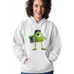 Fashion, accesorii si bijuterii - Femei - Imbracaminte femei - Hanorace femei - Hanorac Femei Mike Monsters University, alb, marime 2XL - Infinity.ro
