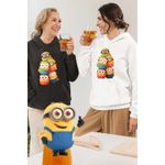 Fashion, accesorii si bijuterii - Femei - Imbracaminte femei - Hanorace femei - Hanorac Femei Minions Despicable Minioni, alb, marime 2XL - Infinity.ro