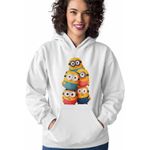 Fashion, accesorii si bijuterii - Femei - Imbracaminte femei - Hanorace femei - Hanorac Femei Minions Despicable Minioni, alb, marime 2XL - Infinity.ro