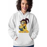 Fashion, accesorii si bijuterii - Femei - Imbracaminte femei - Hanorace femei - Hanorac Femei Minions Marlena Despicable Minioni, alb, marime 2XL - Infinity.ro