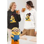 Fashion, accesorii si bijuterii - Femei - Imbracaminte femei - Hanorace femei - Hanorac Femei Minions Marlena Despicable Minioni, alb, marime 2XL - Infinity.ro