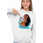 Fashion, accesorii si bijuterii - Femei - Imbracaminte femei - Hanorace femei - Hanorac Femei Moana Vaiana Pua, alb, marime 2XL - Infinity.ro