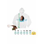 Fashion, accesorii si bijuterii - Femei - Imbracaminte femei - Hanorace femei - Hanorac Femei Moana Vaiana Pua, alb, marime 2XL - Infinity.ro