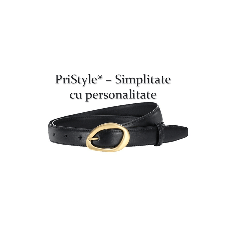 Fashion, accesorii si bijuterii - Femei - Accesorii femei - Curele femei - Set 4 Curele pentru Femei din Piele Ecologica de Calitate Superioara si Catarama Aurie, Negru, Maro, Gri si Crem, 110 cm - Infinity.ro