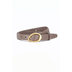 Fashion, accesorii si bijuterii - Femei - Accesorii femei - Curele femei - Set 4 Curele pentru Femei din Piele Ecologica de Calitate Superioara si Catarama Aurie, Negru, Maro, Gri si Crem, 110 cm - Infinity.ro