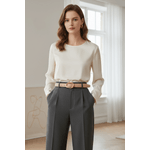 Fashion, accesorii si bijuterii - Femei - Accesorii femei - Curele femei - Set 4 Curele pentru Femei din Piele Ecologica de Calitate Superioara si Catarama Aurie, Negru, Maro, Gri si Crem, 110 cm - Infinity.ro