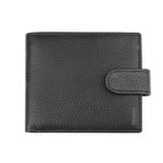 Fashion, accesorii si bijuterii - Barbati - Accesorii barbati - Portofele barbati - Portofel pentru Barbati din Piele Ecologica, cu Loc de Pemis, Negru - Infinity.ro
