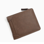 Fashion, accesorii si bijuterii - Barbati - Accesorii barbati - Portofele barbati - Portofel pentru Barbati din Piele Ecologica de Calitate Superioara, 12 locuri de card si buzunar de monezi, Maro - Infinity.ro
