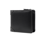 Fashion, accesorii si bijuterii - Barbati - Accesorii barbati - Portofele barbati - Portofel pentru Barbati din Piele Ecologica de Calitate Superioara, 12 locuri de card si buzunar de monezi, Negru - Infinity.ro