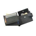 Fashion, accesorii si bijuterii - Barbati - Accesorii barbati - Portofele barbati - Portofel cu Loc de Buletin Romanesc, cu Buzunar pentru Permis, Negru - Infinity.ro