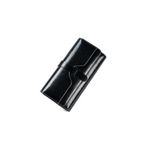 Fashion, accesorii si bijuterii - Femei - Accesorii femei - Portofele femei - Portofel de Dama Premium, cu Locuri de Carduri, Piele Naturala, Negru, 19x10x6cm - Infinity.ro