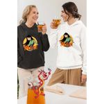 Fashion, accesorii si bijuterii - Femei - Imbracaminte femei - Hanorace femei - Hanorac Femei Mulan Karate, alb, marime 2XL - Infinity.ro