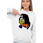 Fashion, accesorii si bijuterii - Femei - Imbracaminte femei - Hanorace femei - Hanorac Femei Mulan Khan Cal, alb, marime 2XL - Infinity.ro