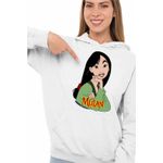 Fashion, accesorii si bijuterii - Femei - Imbracaminte femei - Hanorace femei - Hanorac Femei Mulan Kung Fu, alb, marime 2XL - Infinity.ro