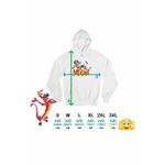 Fashion, accesorii si bijuterii - Femei - Imbracaminte femei - Hanorace femei - Hanorac Femei Mulan Mushu Kung Fu, alb, marime 2XL - Infinity.ro