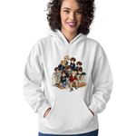 Fashion, accesorii si bijuterii - Femei - Imbracaminte femei - Hanorace femei - Hanorac Femei NCT 127 Cartoon Kpop Merch, alb, marime 2XL - Infinity.ro