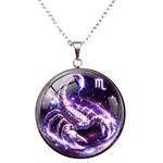 Fashion, accesorii si bijuterii - Femei - Bijuterii femei - Coliere femei - Colier cu pandantiv, in cutie cadou cu sigiliu, bijuterie dama, zodia Scorpion CL1SC - Infinity.ro