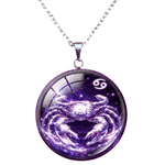 Fashion, accesorii si bijuterii - Femei - Bijuterii femei - Coliere femei - Colier cu pandantiv, in cutie cadou cu sigiliu, bijuterie dama, zodia Rac CL1R - Infinity.ro