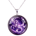 Fashion, accesorii si bijuterii - Femei - Bijuterii femei - Coliere femei - Colier cu pandantiv, in cutie cadou cu sigiliu, bijuterie dama, zodia Capricorn CL1C - Infinity.ro