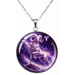 Fashion, accesorii si bijuterii - Femei - Bijuterii femei - Coliere femei - Colier cu pandantiv, in cutie cadou cu sigiliu, bijuterie dama, zodia Berbec CL1B - Infinity.ro