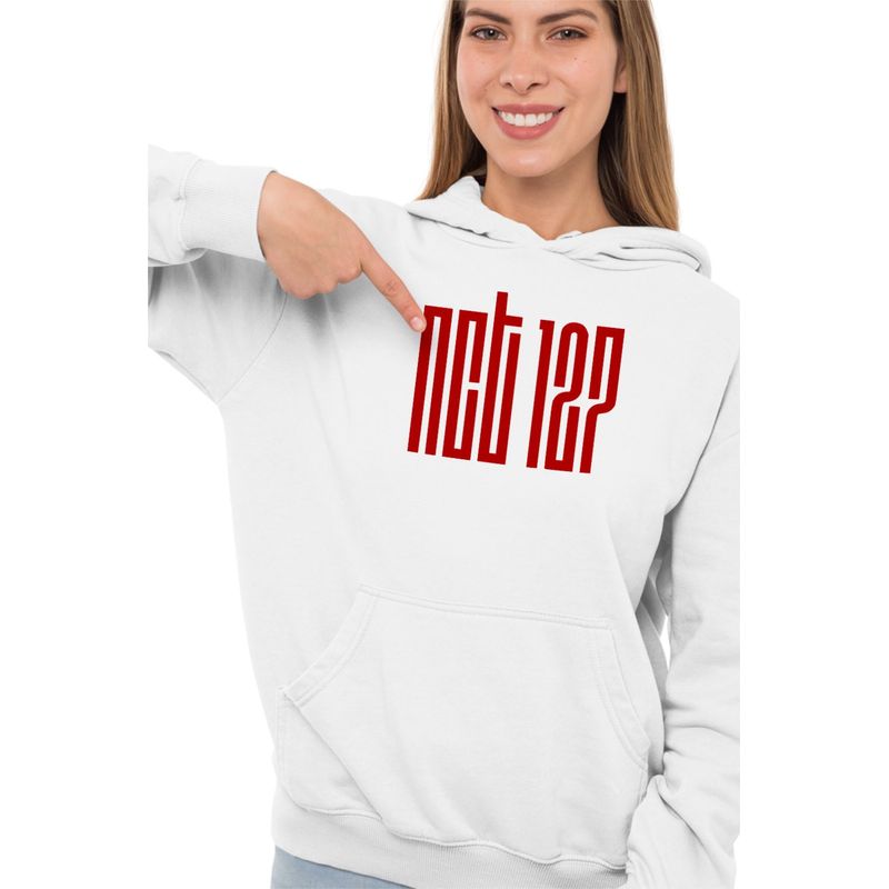 Fashion, accesorii si bijuterii - Femei - Imbracaminte femei - Hanorace femei - Hanorac Femei NCT 127 Merch Kpop, alb, marime 2XL - Infinity.ro