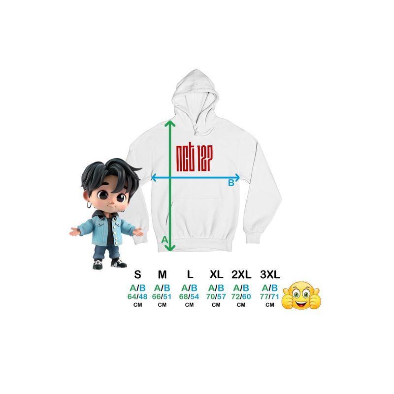 Fashion, accesorii si bijuterii - Femei - Imbracaminte femei - Hanorace femei - Hanorac Femei NCT 127 Merch Kpop, alb, marime 2XL - Infinity.ro