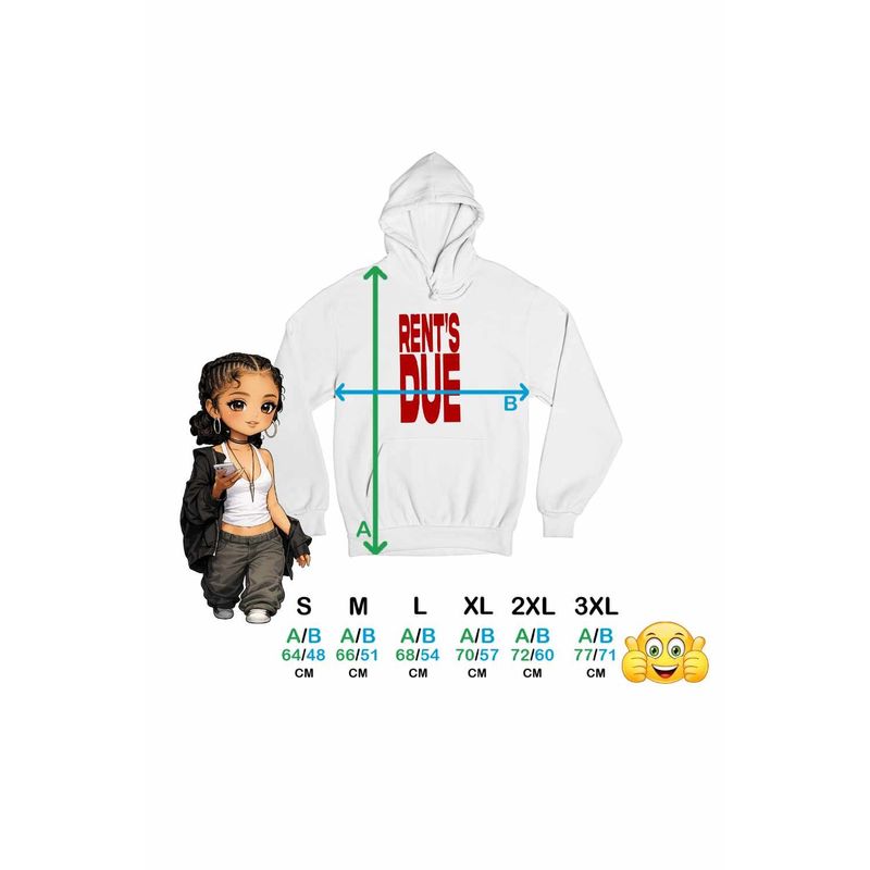 Fashion, accesorii si bijuterii - Femei - Imbracaminte femei - Hanorace femei - Hanorac Femei Nemzzz Rent Due, alb, marime 2XL - Infinity.ro