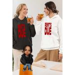 Fashion, accesorii si bijuterii - Femei - Imbracaminte femei - Hanorace femei - Hanorac Femei Nemzzz Rent Due, alb, marime 2XL - Infinity.ro