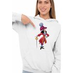 Fashion, accesorii si bijuterii - Femei - Imbracaminte femei - Hanorace femei - Hanorac Femei Peter Pan Captain Hook, alb, marime 2XL - Infinity.ro