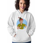 Fashion, accesorii si bijuterii - Femei - Imbracaminte femei - Hanorace femei - Hanorac Femei Peter Pan Copilarie Lost Boys, alb, marime 2XL - Infinity.ro