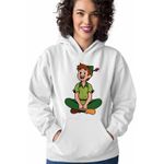 Fashion, accesorii si bijuterii - Femei - Imbracaminte femei - Hanorace femei - Hanorac Femei Peter Pan Neverland, alb, marime 2XL - Infinity.ro
