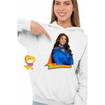 Fashion, accesorii si bijuterii - Femei - Imbracaminte femei - Hanorace femei - Hanorac Femei Phoebe Thunderman, alb, marime 2XL - Infinity.ro