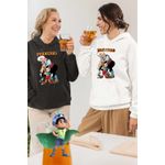 Fashion, accesorii si bijuterii - Femei - Imbracaminte femei - Hanorace femei - Hanorac Femei Pinocchio Geppetto Jiminy, alb, marime 2XL - Infinity.ro