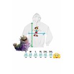 Fashion, accesorii si bijuterii - Femei - Imbracaminte femei - Hanorace femei - Hanorac Femei Pinocchio Geppetto, alb, marime 2XL - Infinity.ro