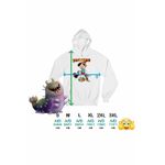 Fashion, accesorii si bijuterii - Femei - Imbracaminte femei - Hanorace femei - Hanorac Femei Pinocchio Jiminy Figaro Cleo, alb, marime 2XL - Infinity.ro
