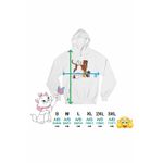 Fashion, accesorii si bijuterii - Femei - Imbracaminte femei - Hanorace femei - Hanorac Femei Pisicile Aristocrate Ducesa Familie, alb, marime 2XL - Infinity.ro