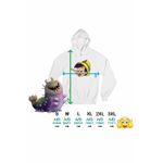Fashion, accesorii si bijuterii - Femei - Imbracaminte femei - Hanorace femei - Hanorac Femei Pinocchio, alb, marime 2XL - Infinity.ro