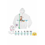 Fashion, accesorii si bijuterii - Femei - Imbracaminte femei - Hanorace femei - Hanorac Femei Pisicile Aristocrate Familie Desene Animate, alb, marime 2XL - Infinity.ro