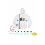 Fashion, accesorii si bijuterii - Femei - Imbracaminte femei - Hanorace femei - Hanorac Femei Pisicile Aristocrate Marie Berlioz Toulouse, alb, marime 2XL - Infinity.ro