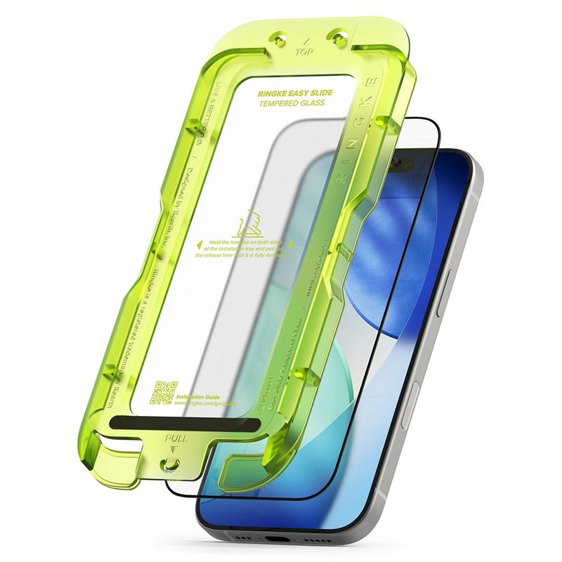 Laptop, Telefoane si Tablete - Telefoane mobile si accesorii - Accesorii Telefoane - Folii protectie telefoane - Folie pentru iPhone 17 Air (set 2) - Ringke Easy Slide Tempered Glass - Clear - Infinity.ro