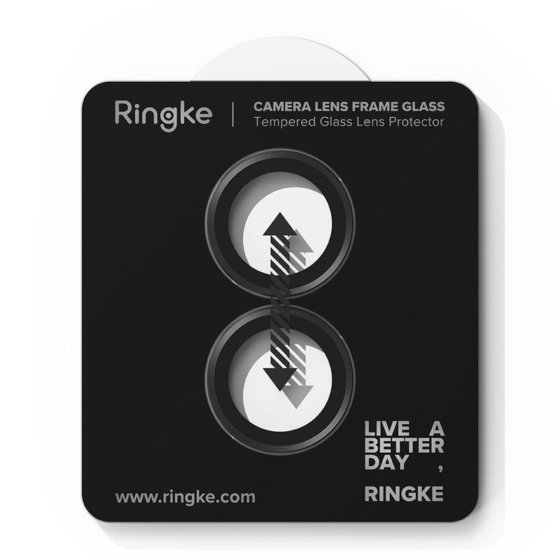 Laptop, Telefoane si Tablete - Telefoane mobile si accesorii - Accesorii Telefoane - Folii protectie telefoane - Folie Camera pentru iPhone 17 (set 2) - Ringke Camera Lens Frame Glass - Black - Infinity.ro