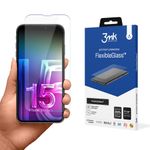 Laptop, Telefoane si Tablete - Telefoane mobile si accesorii - Accesorii Telefoane - Folii protectie telefoane - Folie pentru iPhone 15 Pro - 3mk FlexibleGlass - Clear - Infinity.ro