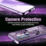 Laptop, Telefoane si Tablete - Telefoane mobile si accesorii - Accesorii Telefoane - Huse telefoane - Husa pentru iPhone 16 - Techsuit Luxury Glitter MagSafe - Light Purple - Infinity.ro