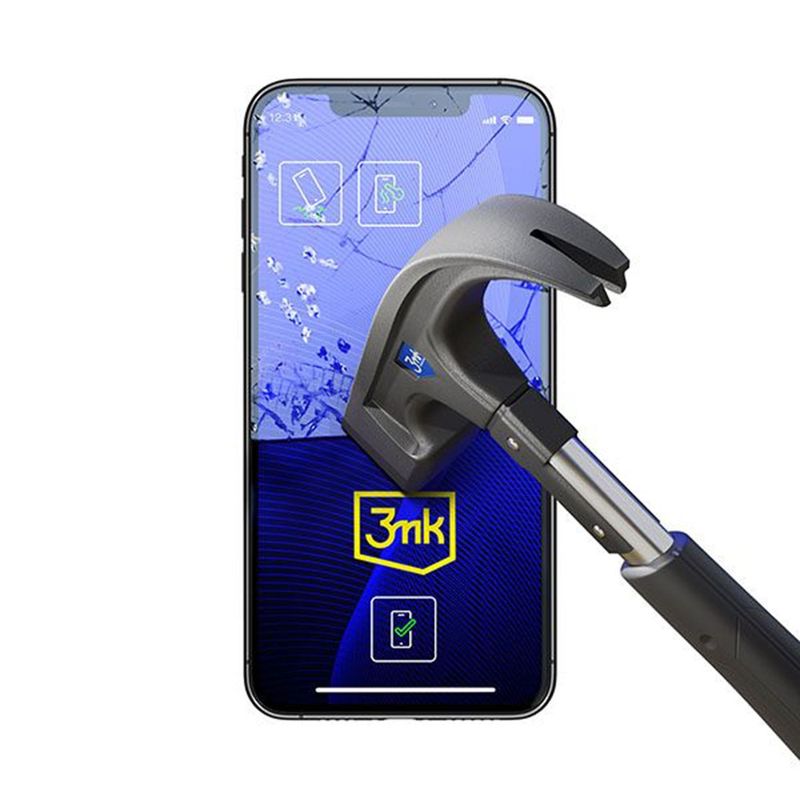 Laptop, Telefoane si Tablete - Telefoane mobile si accesorii - Accesorii Telefoane - Folii protectie telefoane - Folie pentru iPhone 13 - 3mk FlexibleGlass - Clear - Infinity.ro