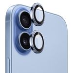 Laptop, Telefoane si Tablete - Telefoane mobile si accesorii - Accesorii Telefoane - Folii protectie telefoane - Folie pentru iPhone 17 - Blueo Sapphire Crystal Original Lens Glass - Light Blue - Infinity.ro