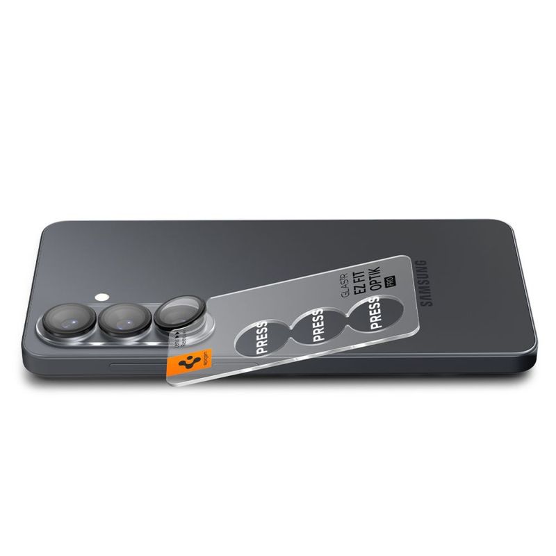 Laptop, Telefoane si Tablete - Telefoane mobile si accesorii - Accesorii Telefoane - Folii protectie telefoane - Folie Camera pentru Samsung Galaxy S26 Plus (set 2) - Spigen Glas.tR Optik EZ Fit Pro HD (AGL11088) - Black - Infinity.ro