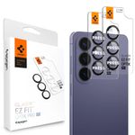 Laptop, Telefoane si Tablete - Telefoane mobile si accesorii - Accesorii Telefoane - Folii protectie telefoane - Folie Camera pentru Samsung Galaxy S26 Plus (set 2) - Spigen Glas.tR Optik EZ Fit Pro HD (AGL11088) - Black - Infinity.ro
