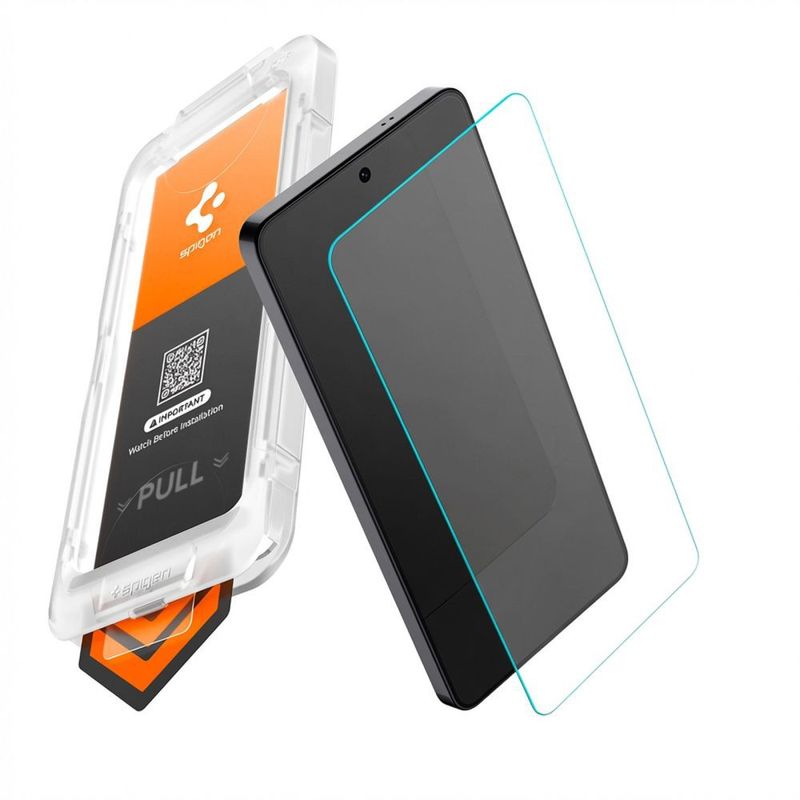 Laptop, Telefoane si Tablete - Telefoane mobile si accesorii - Accesorii Telefoane - Folii protectie telefoane - Folie pentru Samsung Galaxy S26 Plus - Spigen Glas.tR EZ FIT Pro HD (AGL11086) - Clear - Infinity.ro
