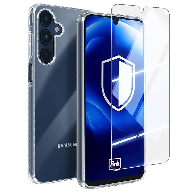 Laptop, Telefoane si Tablete - Telefoane mobile si accesorii - Accesorii Telefoane - Folii protectie telefoane - Folie pentru Samsung Galaxy A36 5G / A56 5G - 3mk ComfortDuo Glass + Case - Clear - Infinity.ro